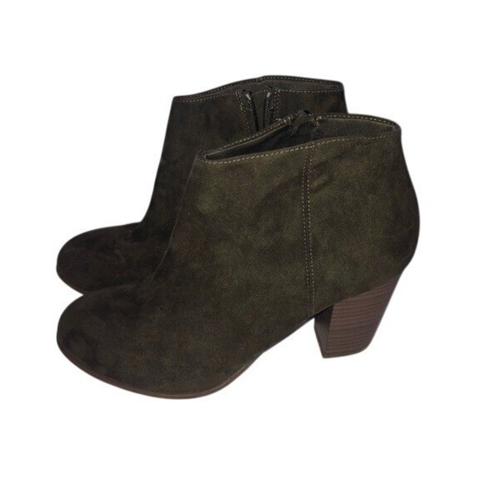 Old Navy‎ Green Ankle Boots Size 10
